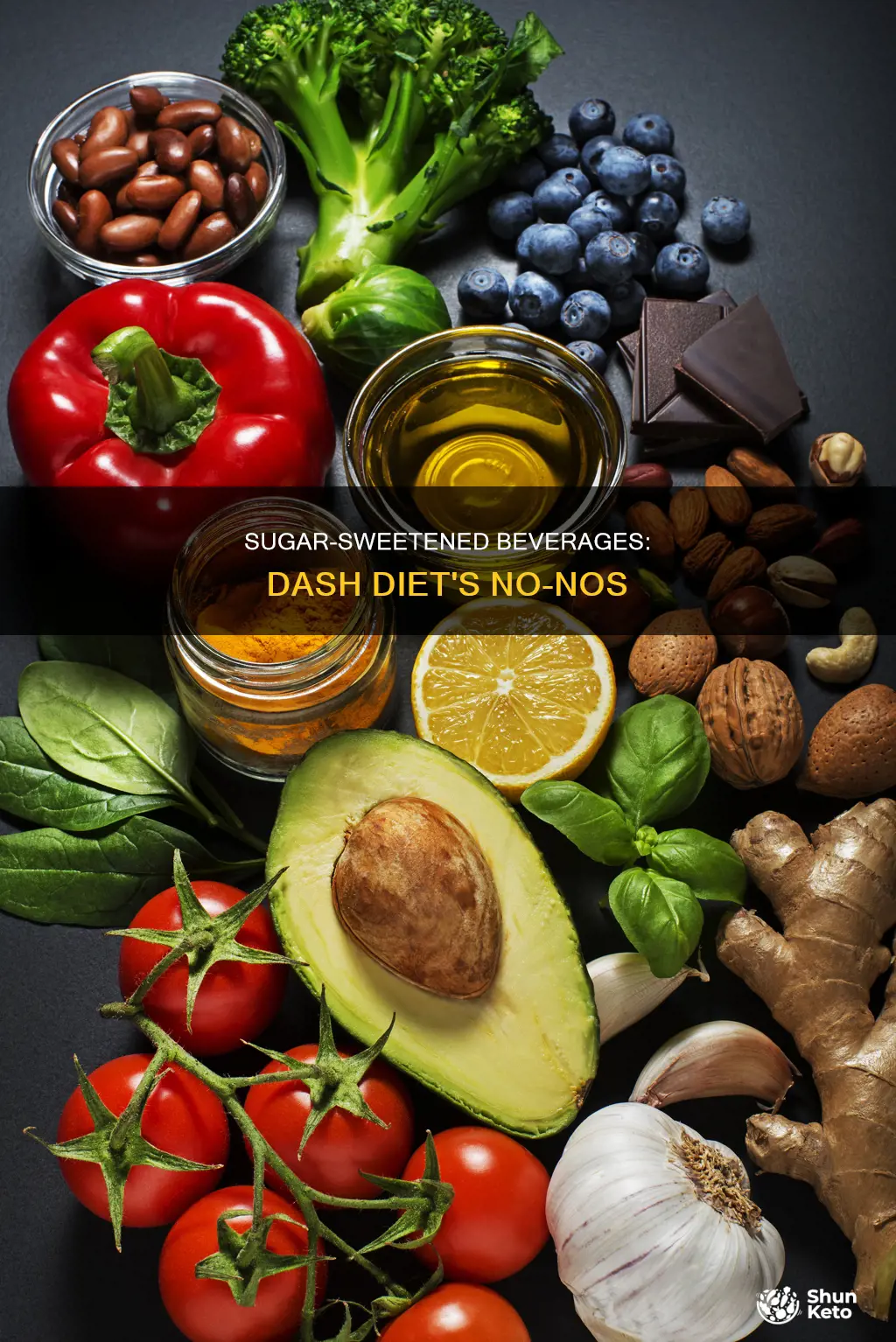 what is dash diet sugar sweetened beverages