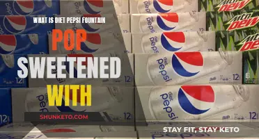 Diet Pepsi's Sweetening Secrets: Fountain Pop Edition