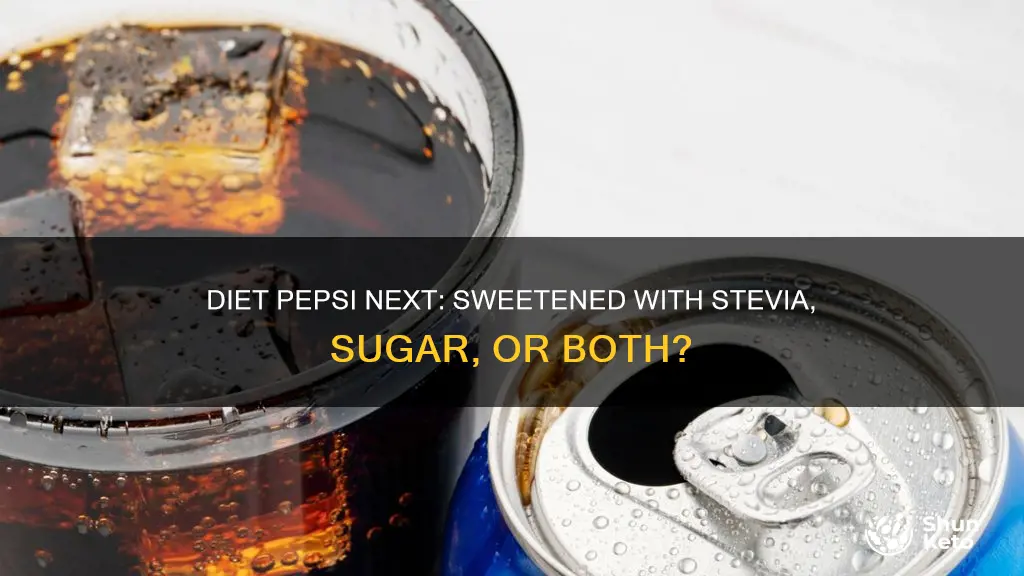 what is diet pepsi next sweetened with
