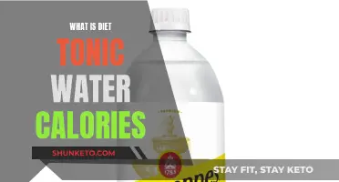 Unveiling the Calorie Count: Diet Tonic Water Explained