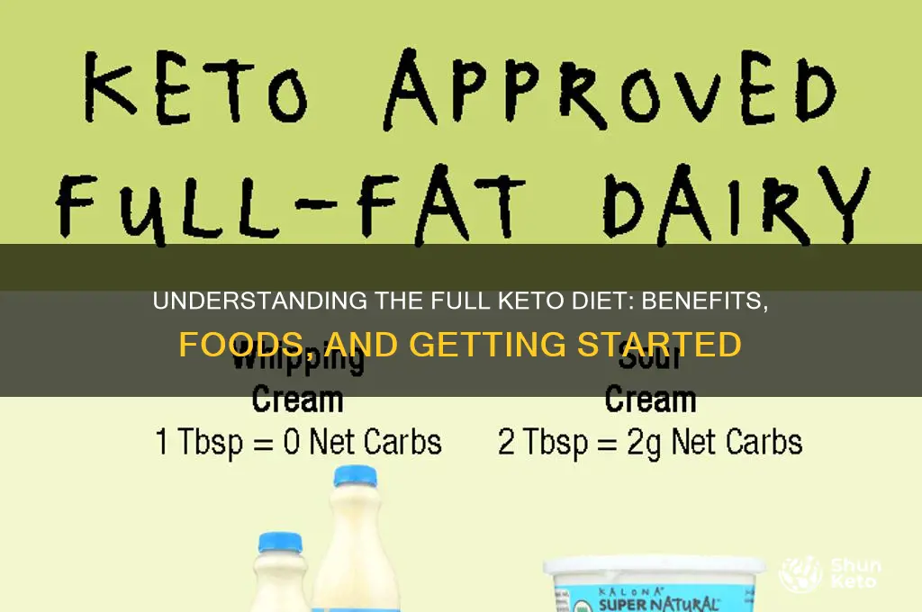what is full keto diet