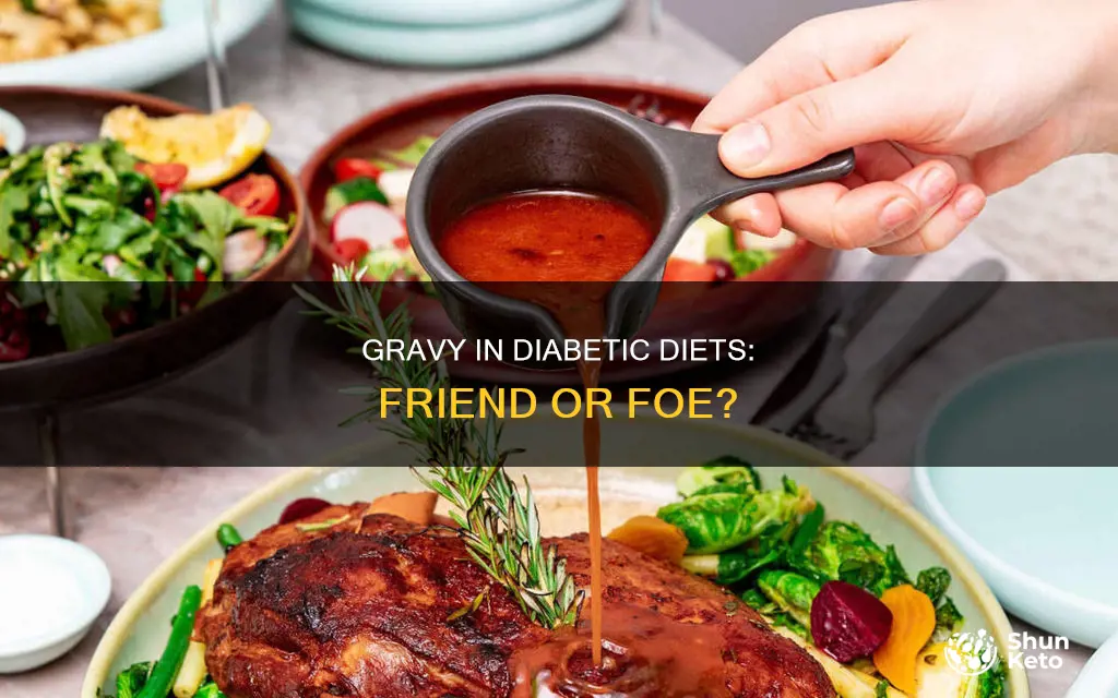 what is gravy counted as on diabetic diet