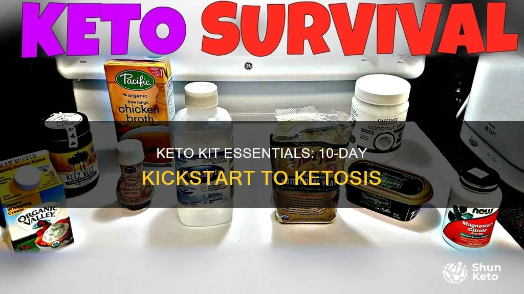 what is in a 10 day keto kit