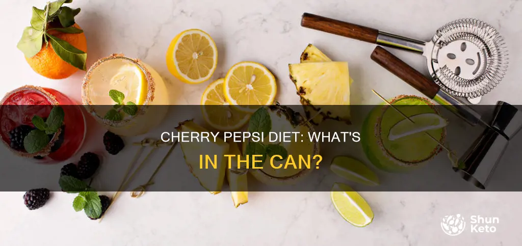 what is in diet cherry pepsi