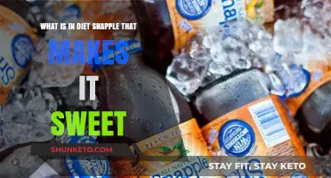 Sweet Mystery: What's in Diet Snapple?