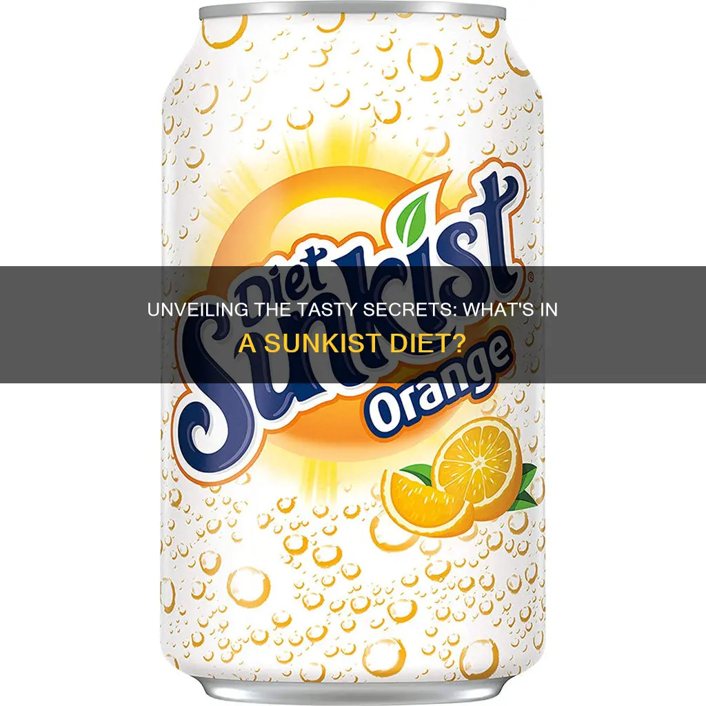 what is in diet sunkist taste like