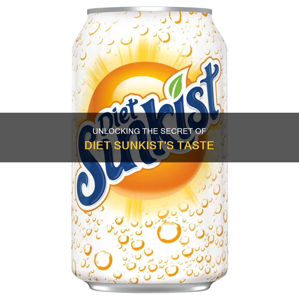 what is in diet sunkist taste like