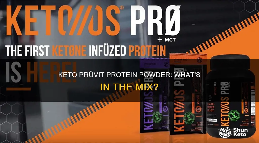 what is in keto pruvit protein powder