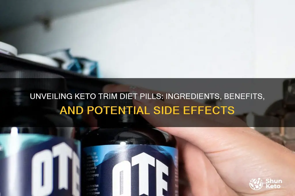 what is in keto trim diet pills