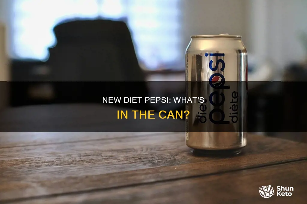 what is in new diet pepsi