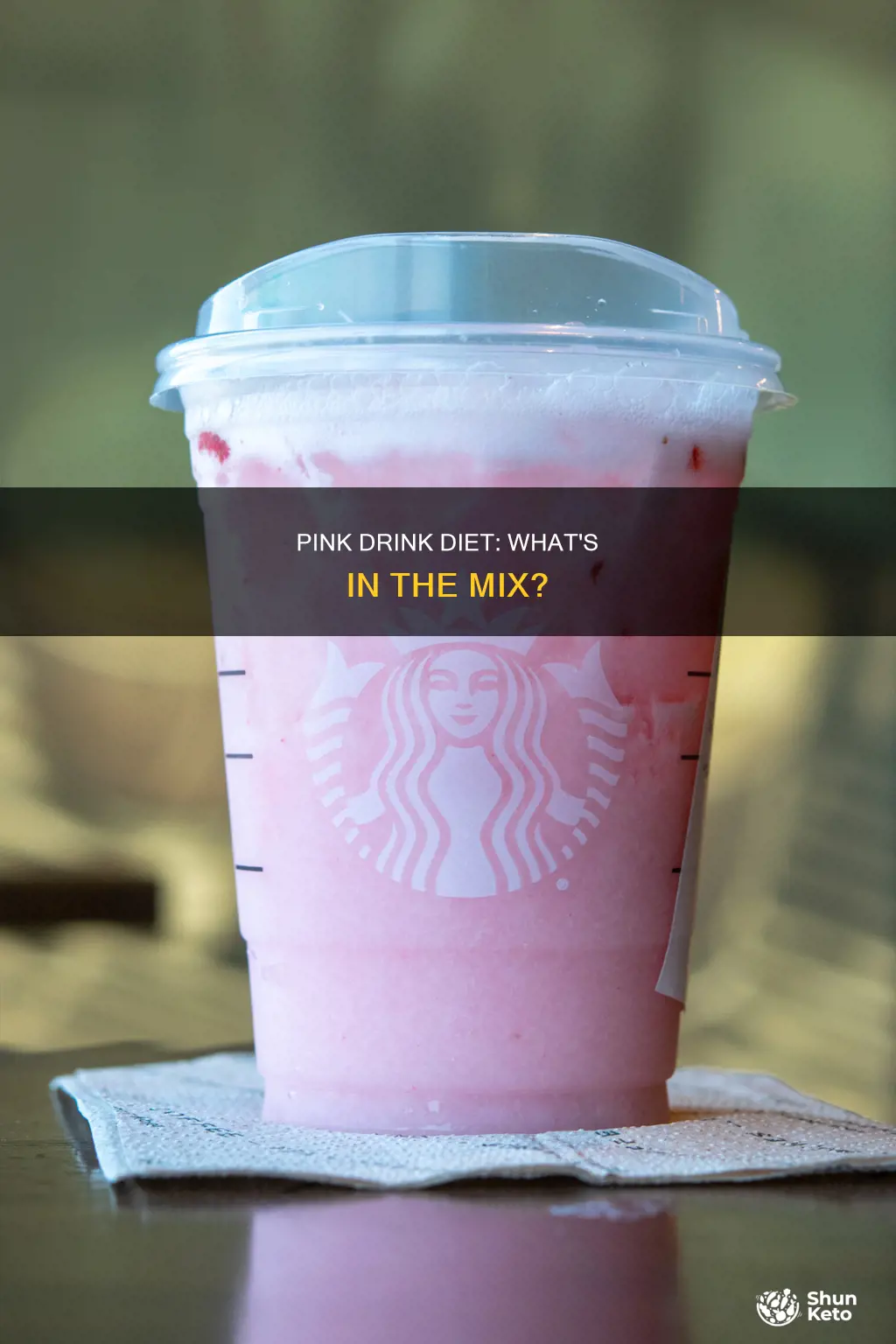 what is in pink drink diet