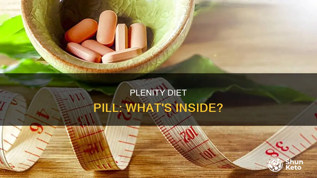 what is in plenity diet pill