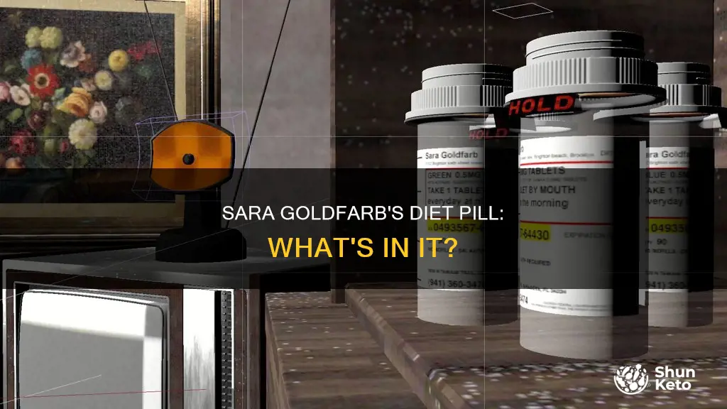 what is in sara goldfarb diet pill