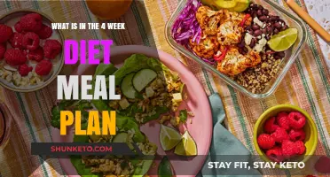 Unveiling the Secrets: 4-Week Diet Plan's Delicious, Healthy Meals