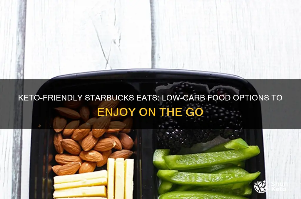 what is keto at starbucks to eat