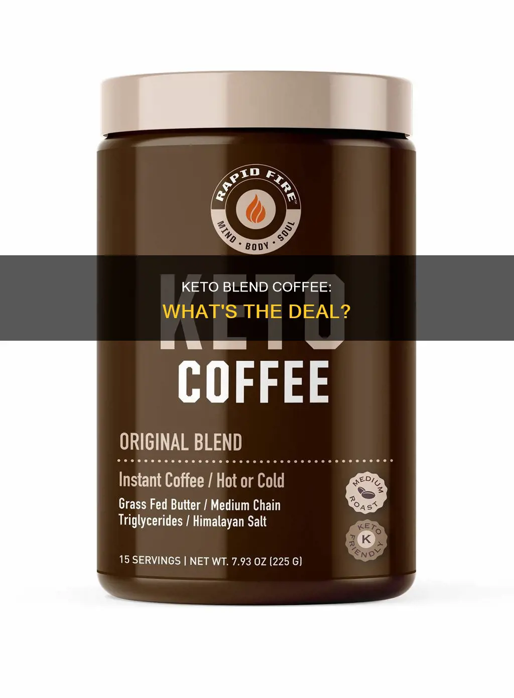 what is keto blend coffee