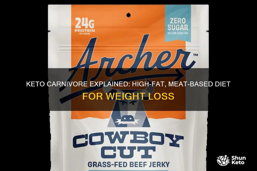 what is keto carnivore