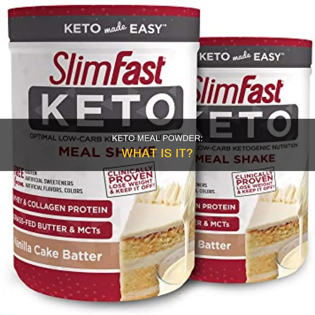 what is keto meal powder