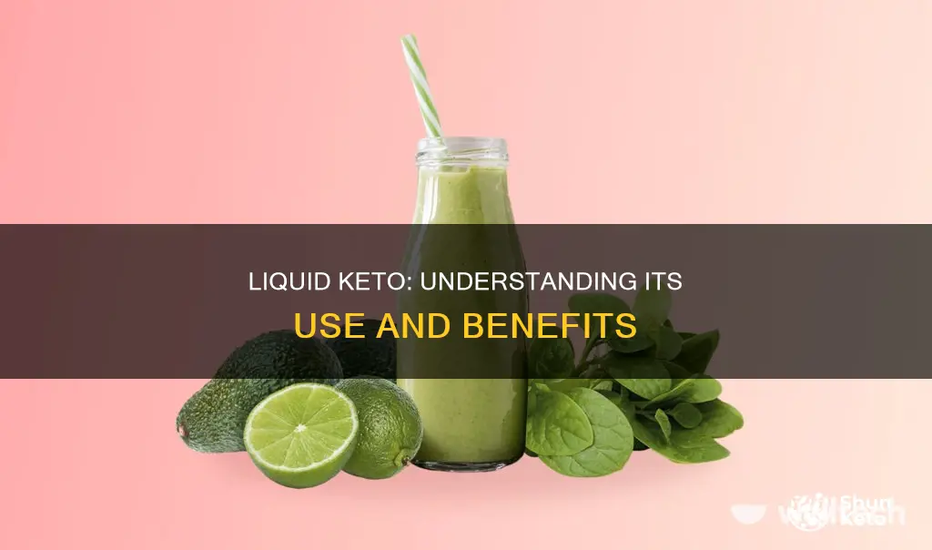 what is liquid keto used for