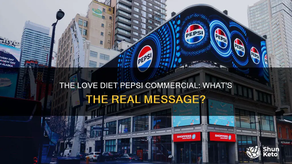 what is love diet pepsi commercial