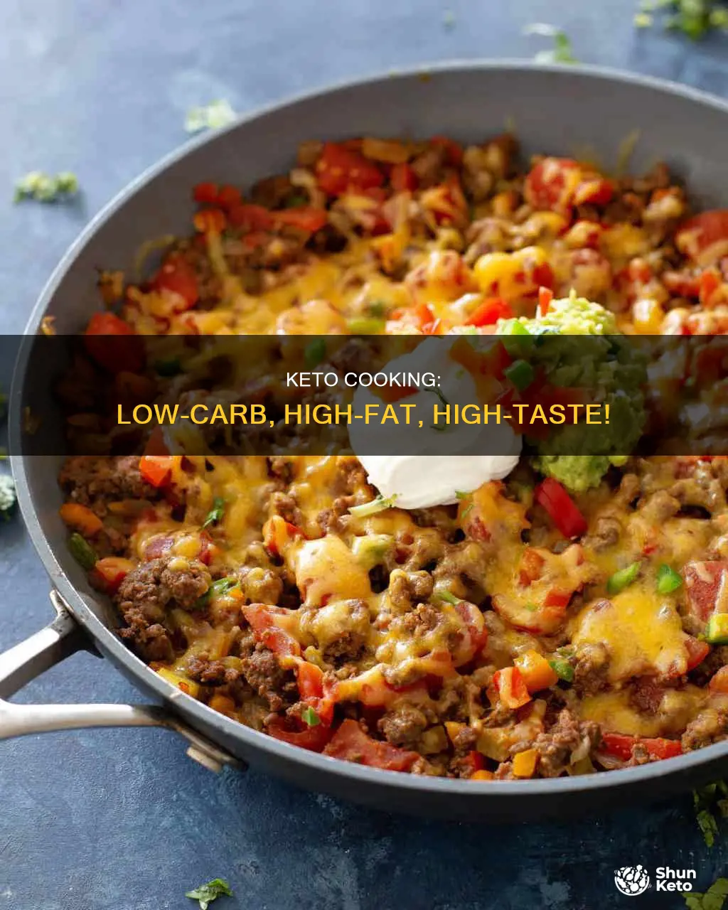 what is low carb high fat keto cooking