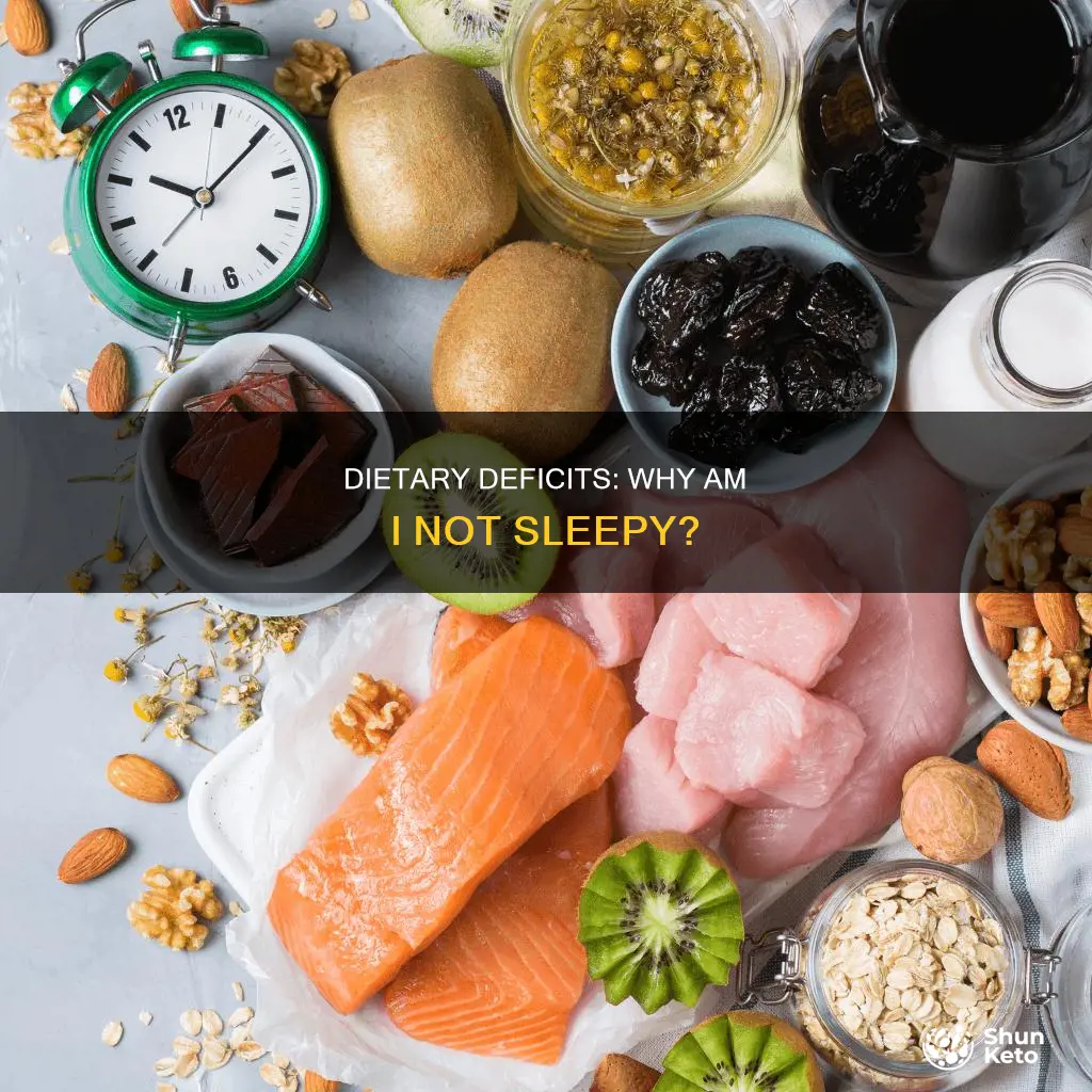 what is missing in my diet to make me sleepy