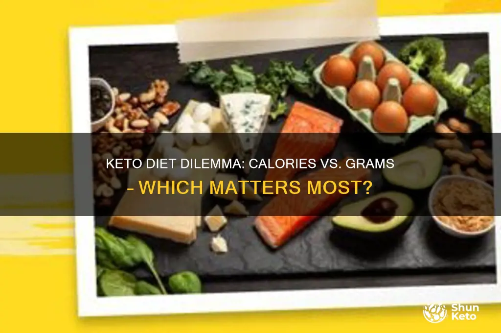 what is more imporatant on keto diet calories or grams