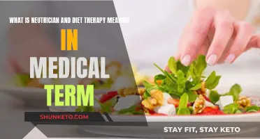 Nutrition and Diet Therapy: Medical Definition and Benefits