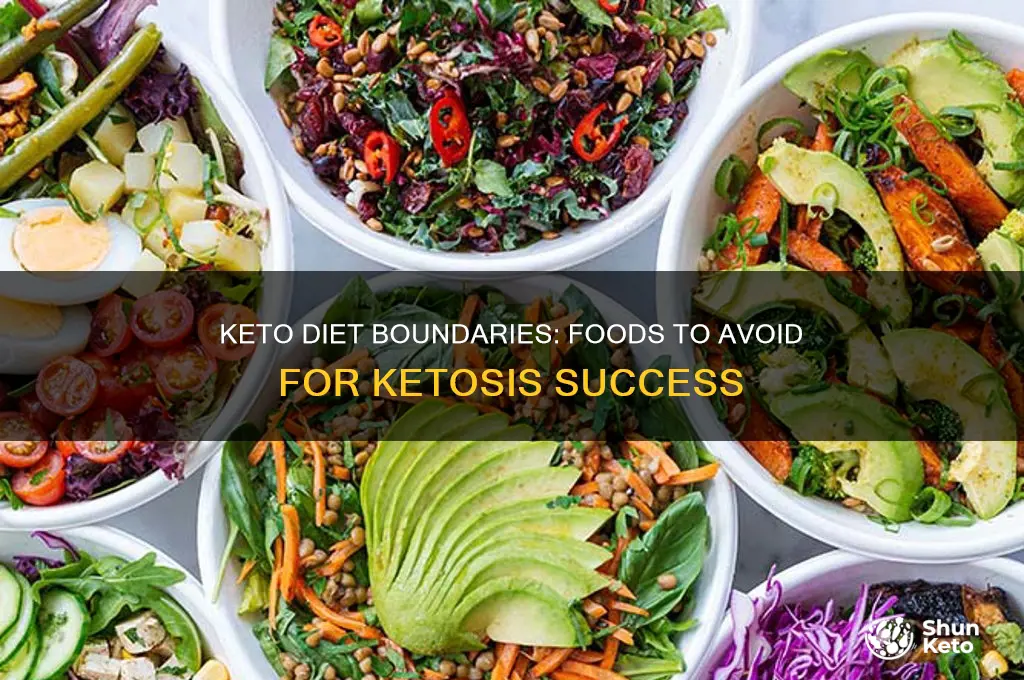 what is off limits on a keto diet