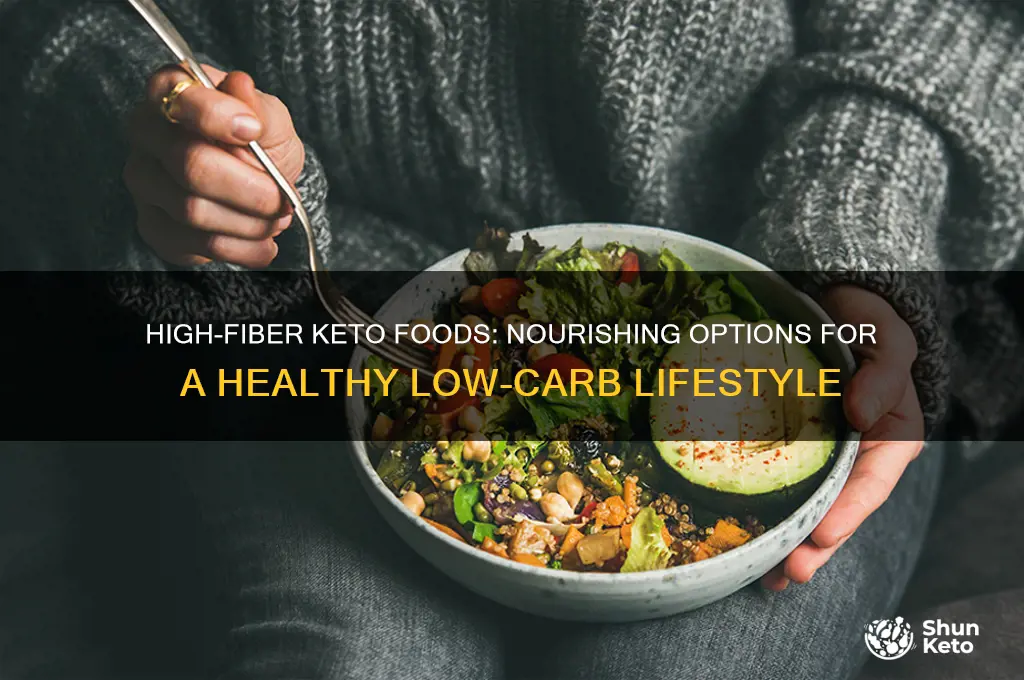 what is on the keto diet and has fiber