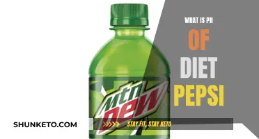 The pH Mystery of Diet Pepsi Revealed