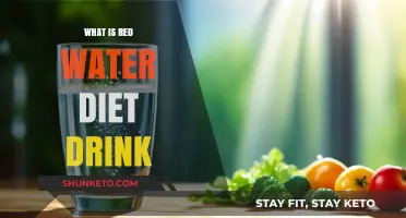 Red Water Diet Drink: Healthy Hydration