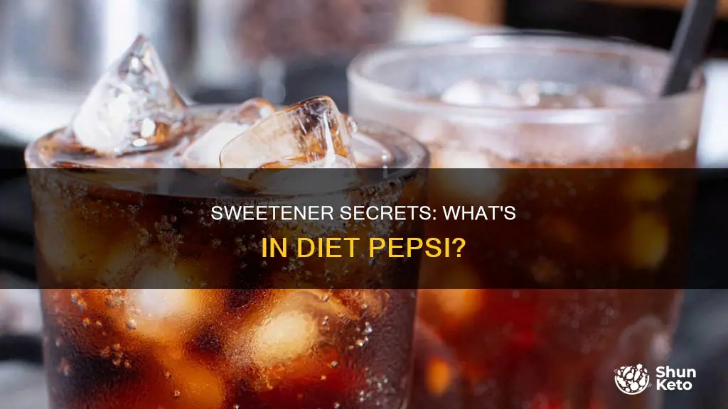 what is sweetener in diet pepsi