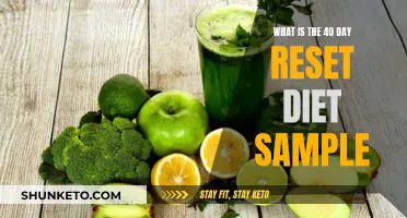 Reset Diet: 40-Day Sample for a Healthier You