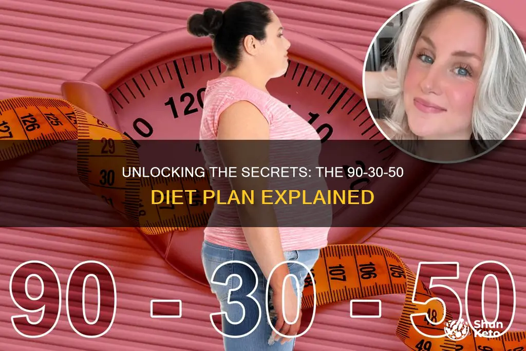 what is the 90-30-50 diet plan