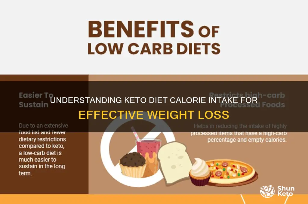 what is the amount of calories for a keto diet