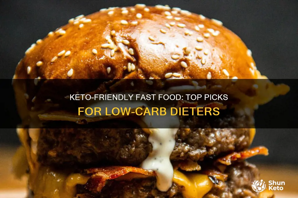 what is the best fast food for keto diet