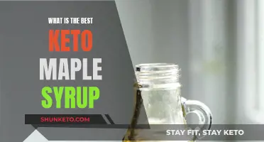 Best Keto Maple Syrup: A Sweet and Healthy Choice