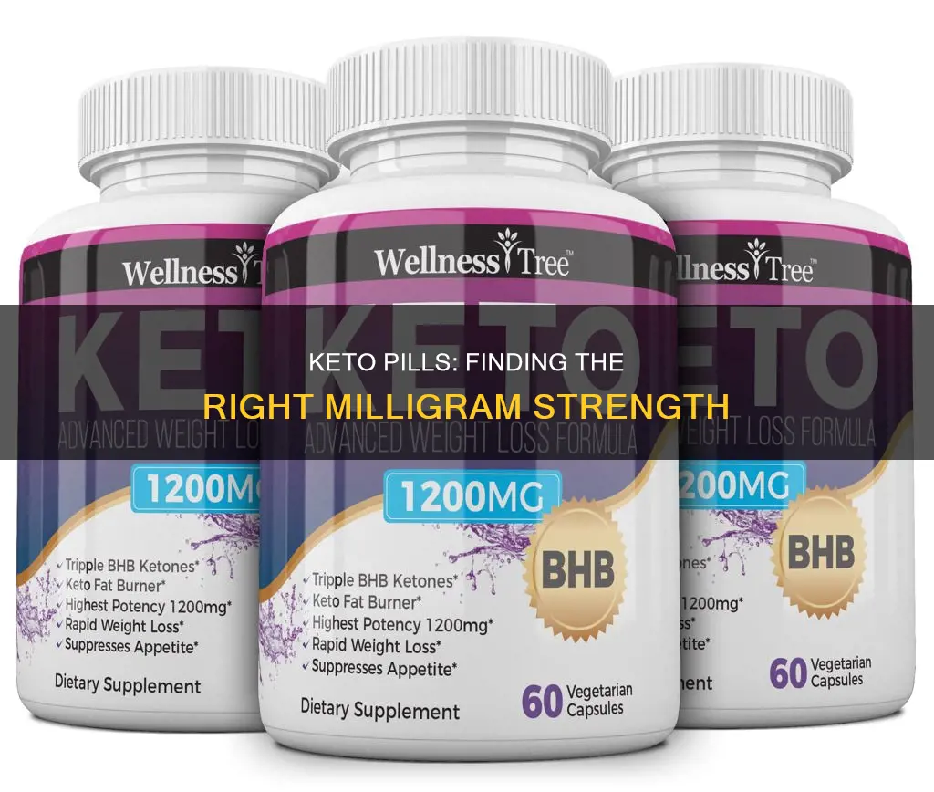 what is the best mg of keto pills