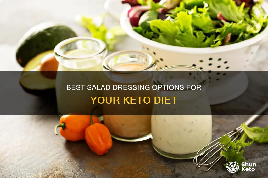 what is the best salad dressing to use on keto