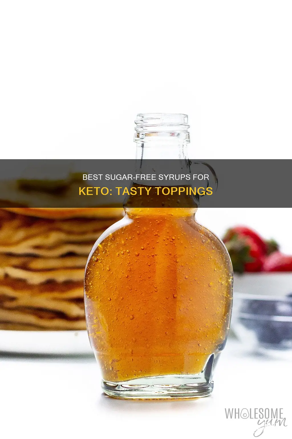 what is the best sugar free syrup for keto