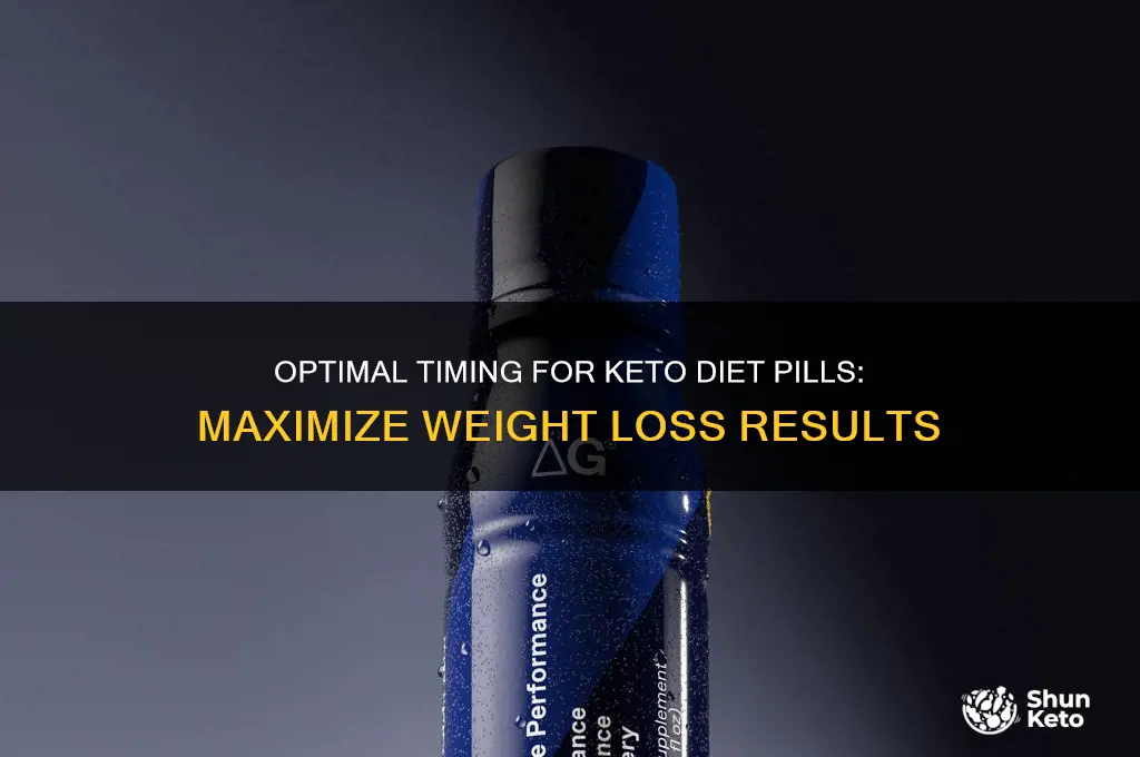 what is the best time to take keto diet pills