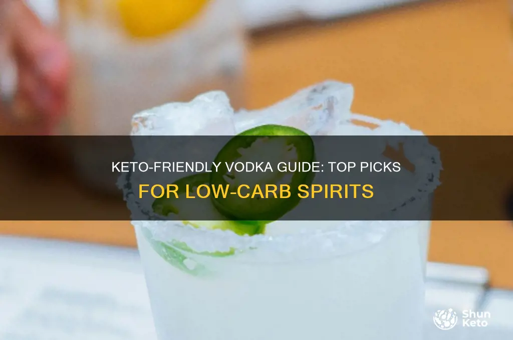 what is the best vodka for keto diet