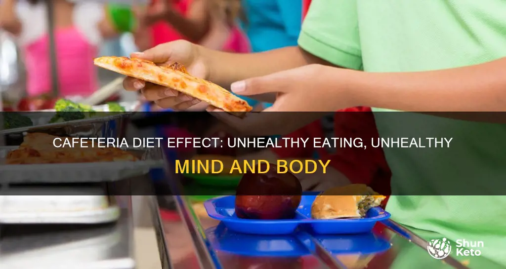 what is the cafeteria diet effect