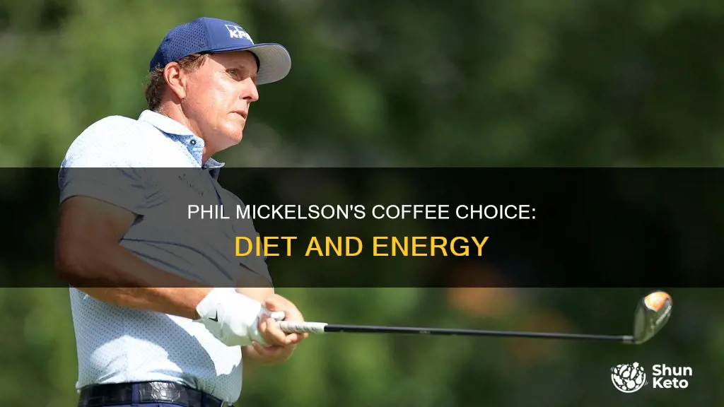 what is the coffee phil mickelson used in his diet