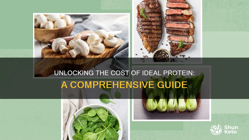 what is the cost of ideal protein diet plan