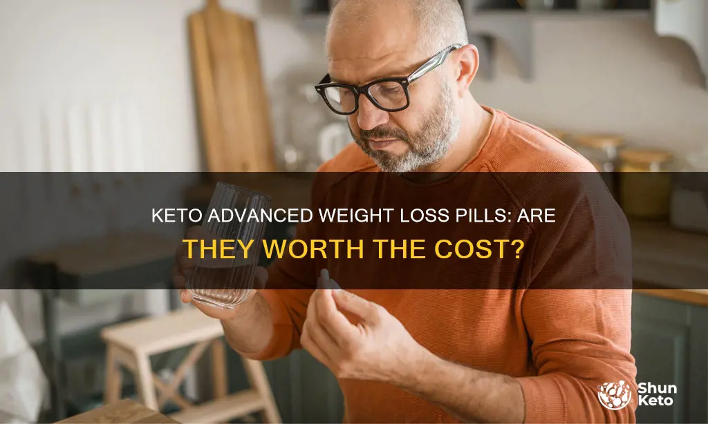 what is the cost of keto advanced weight loss pills