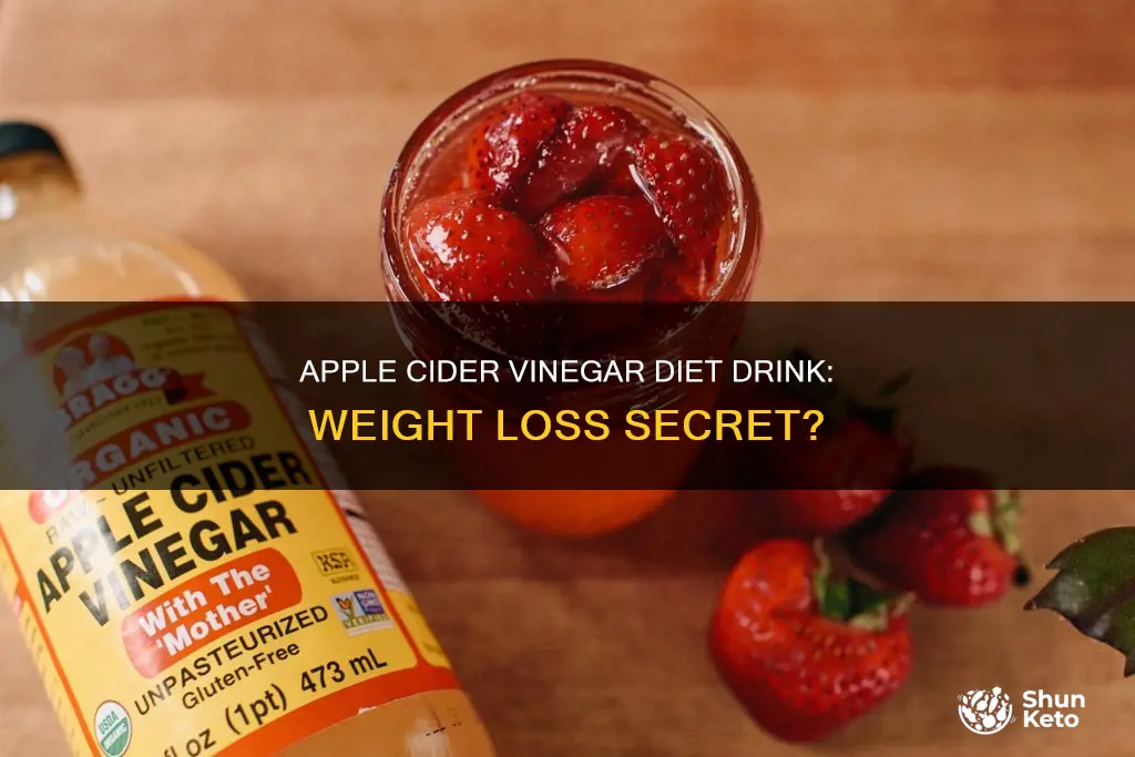 what is the diet drink with apple cider vinegar