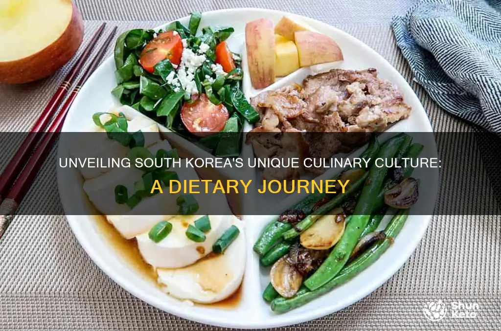 what is the diet like in south korea