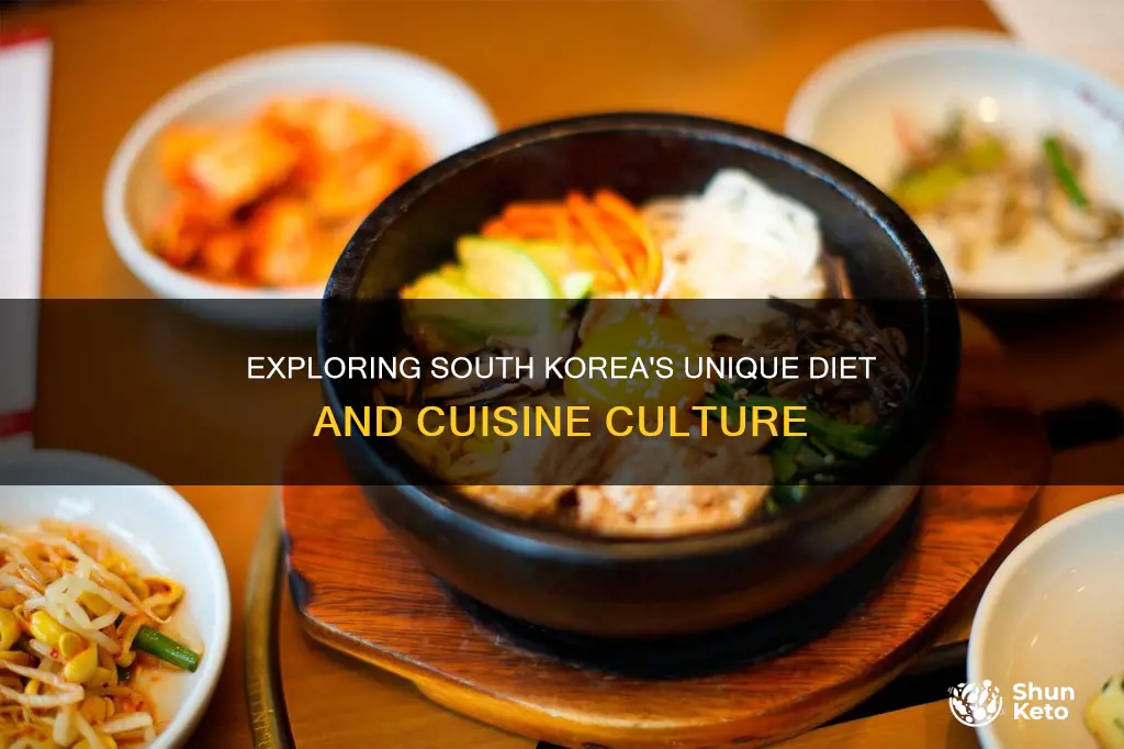 what is the diet like in south korea